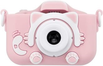 Детский фотоаппарат розовый котик - kinder-cam.ru